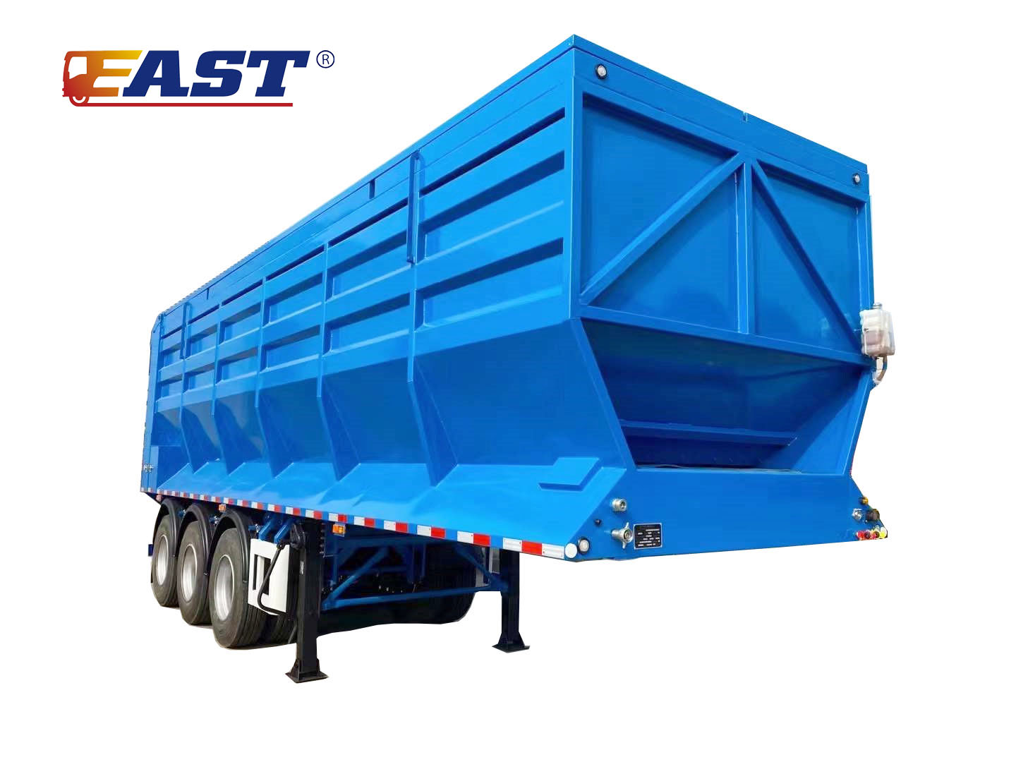 Crowler-Type tipping semi trailer do not need lifting