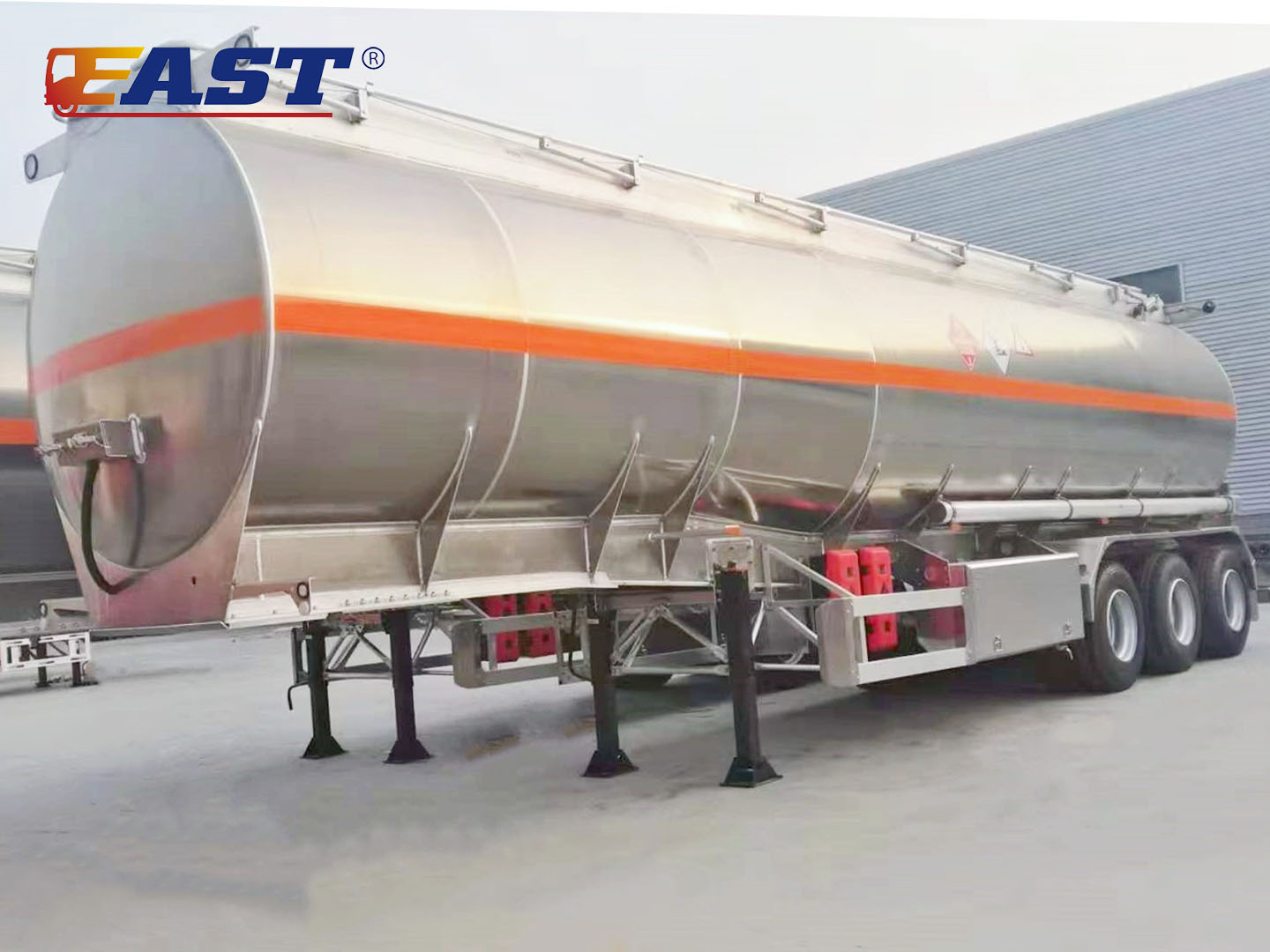 50000 Liters Stainless Steel Tanker Trailer