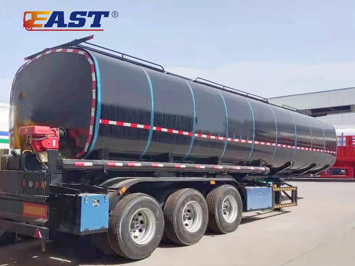Asphalt Semi Trailer With Insulation And Heating