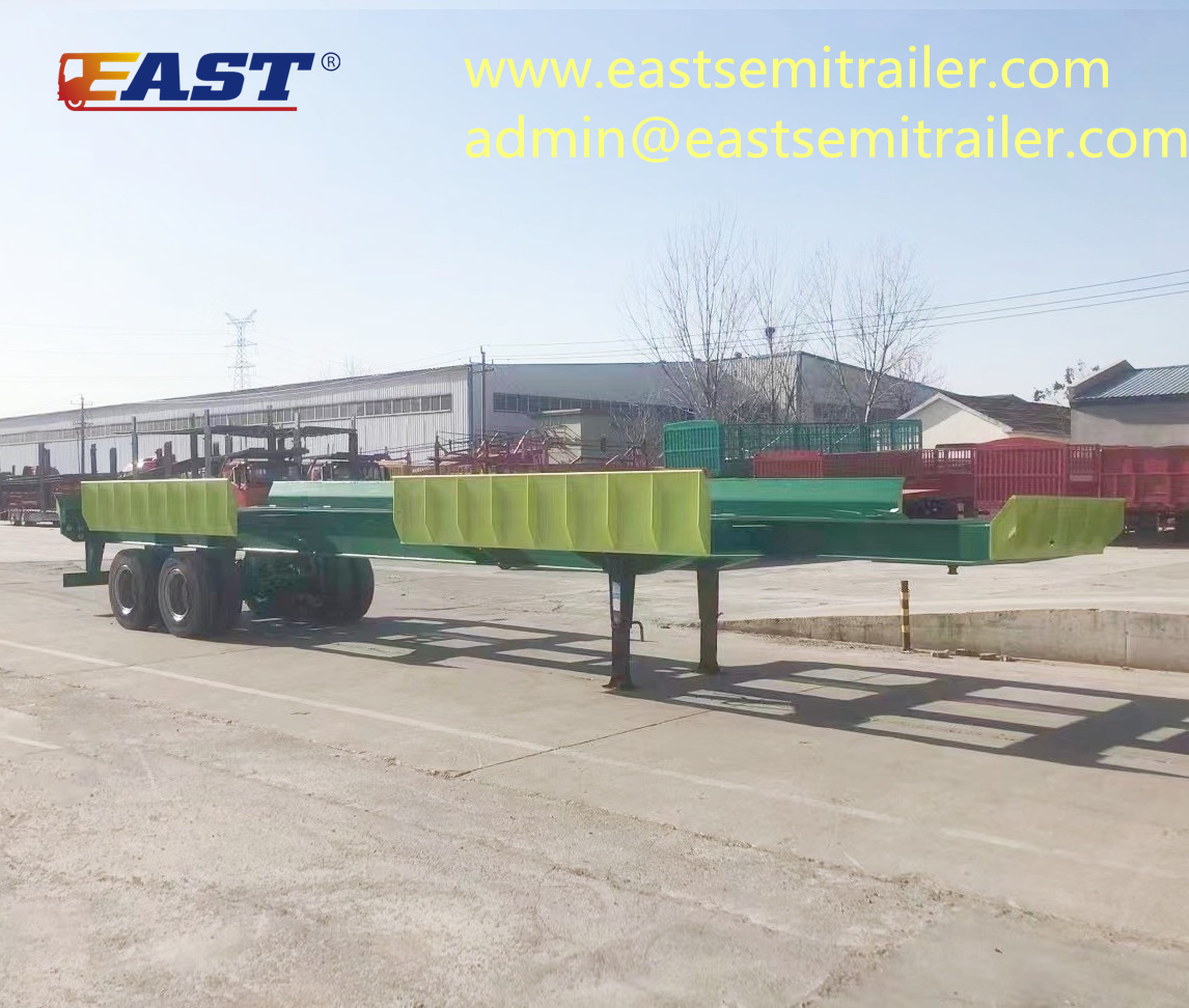 Port trailer for container transportation