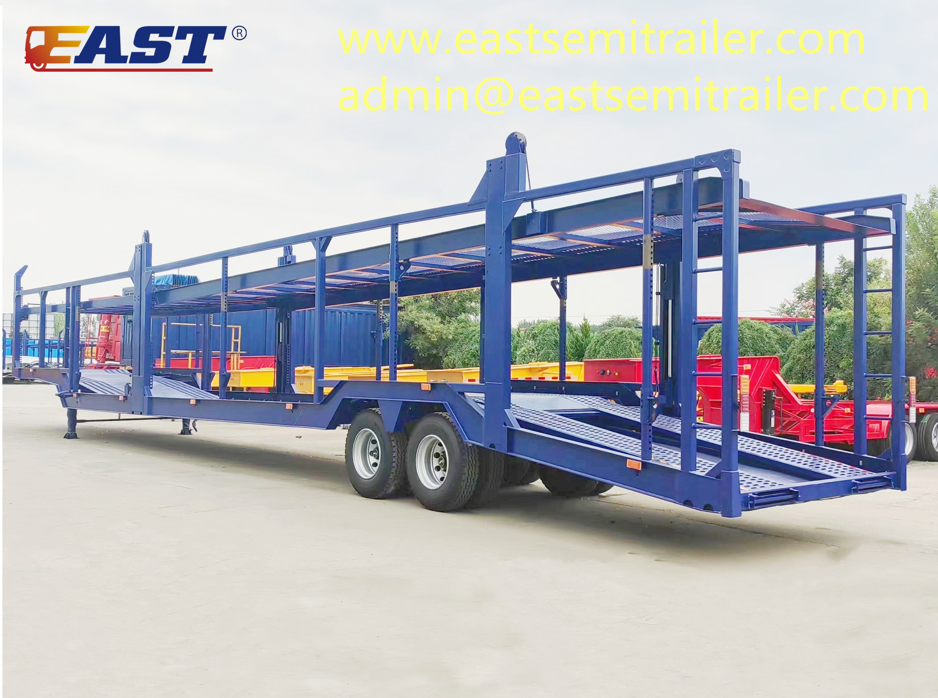 Professional custom trailers for transport vehicles