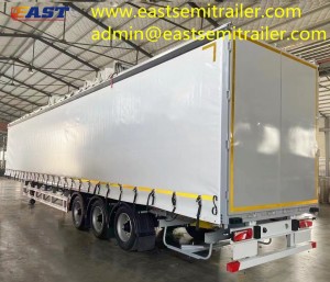 Brand new curtain side semi-trailer for sale