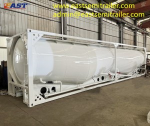 Frame type bulk cement tank