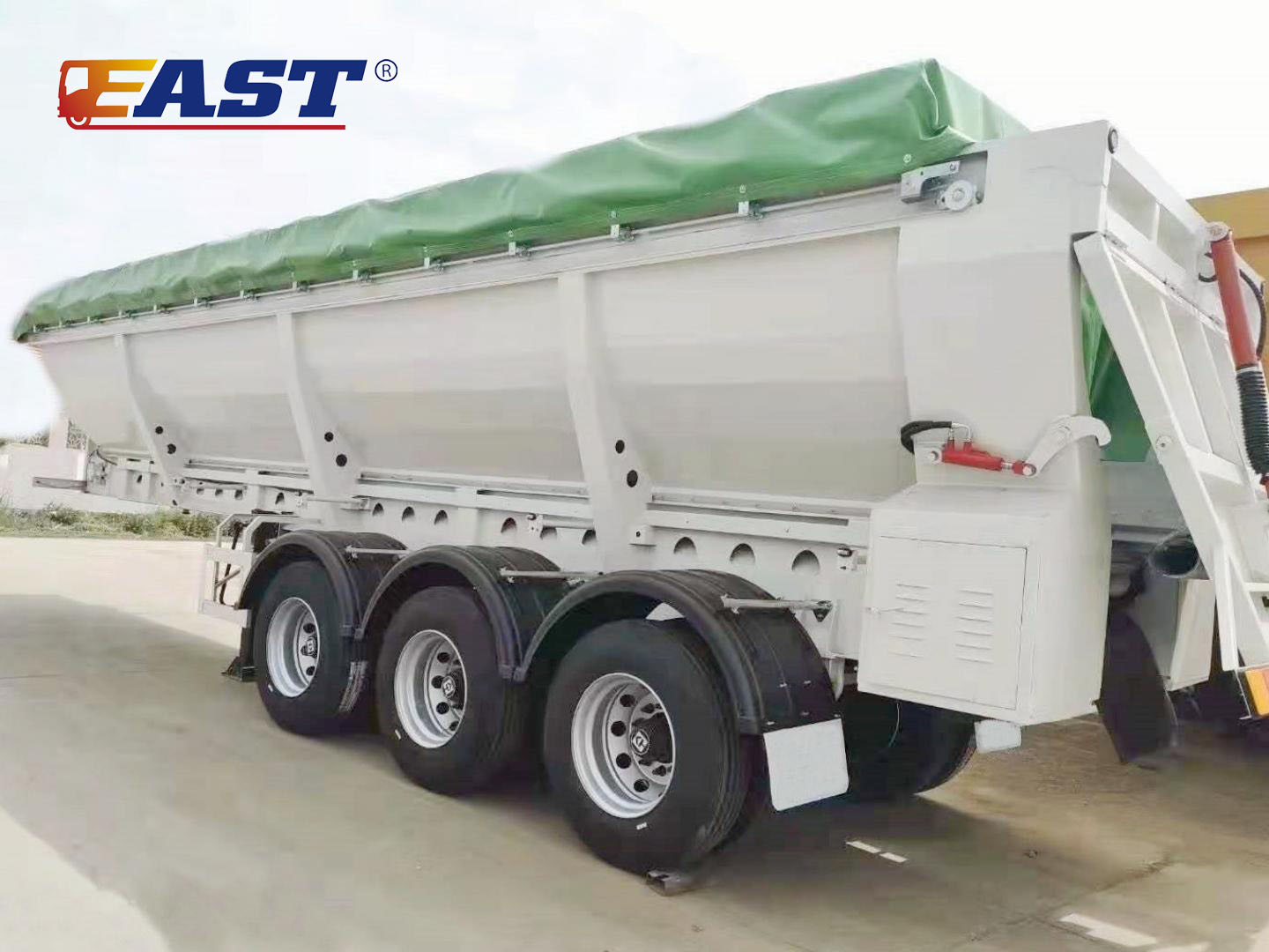 Factory Outlet Custom Crawler Dump Trailer
