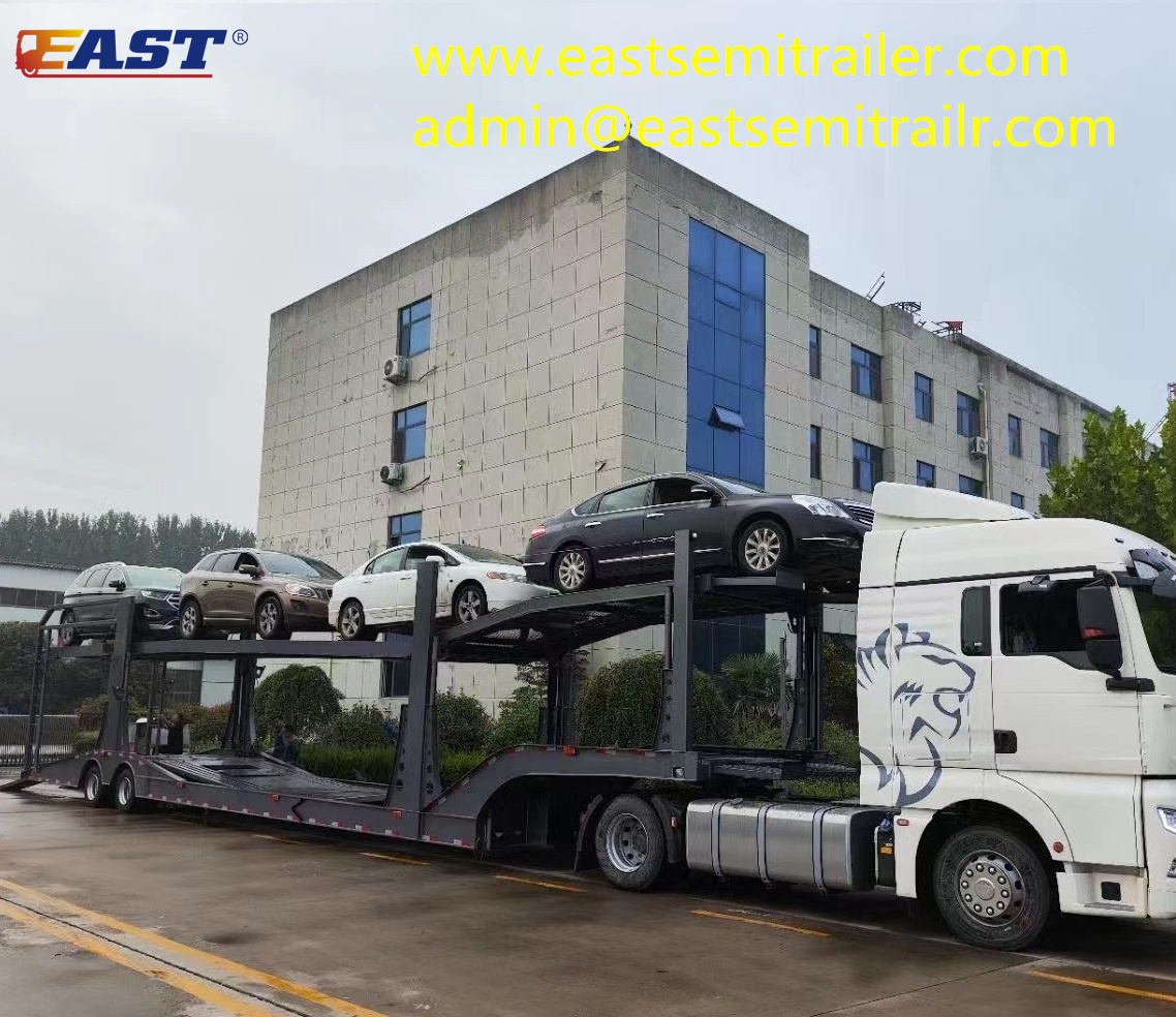 Car transport trailer test