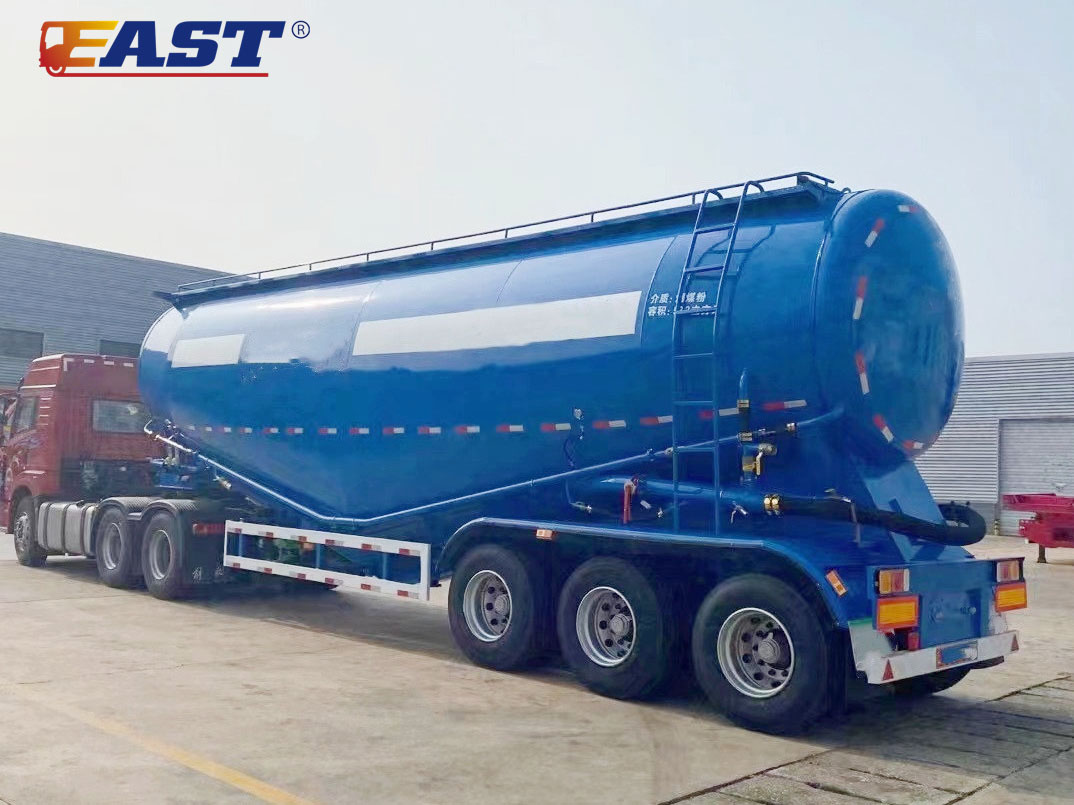 60T Pulverized Coal Transport Semi Trailer