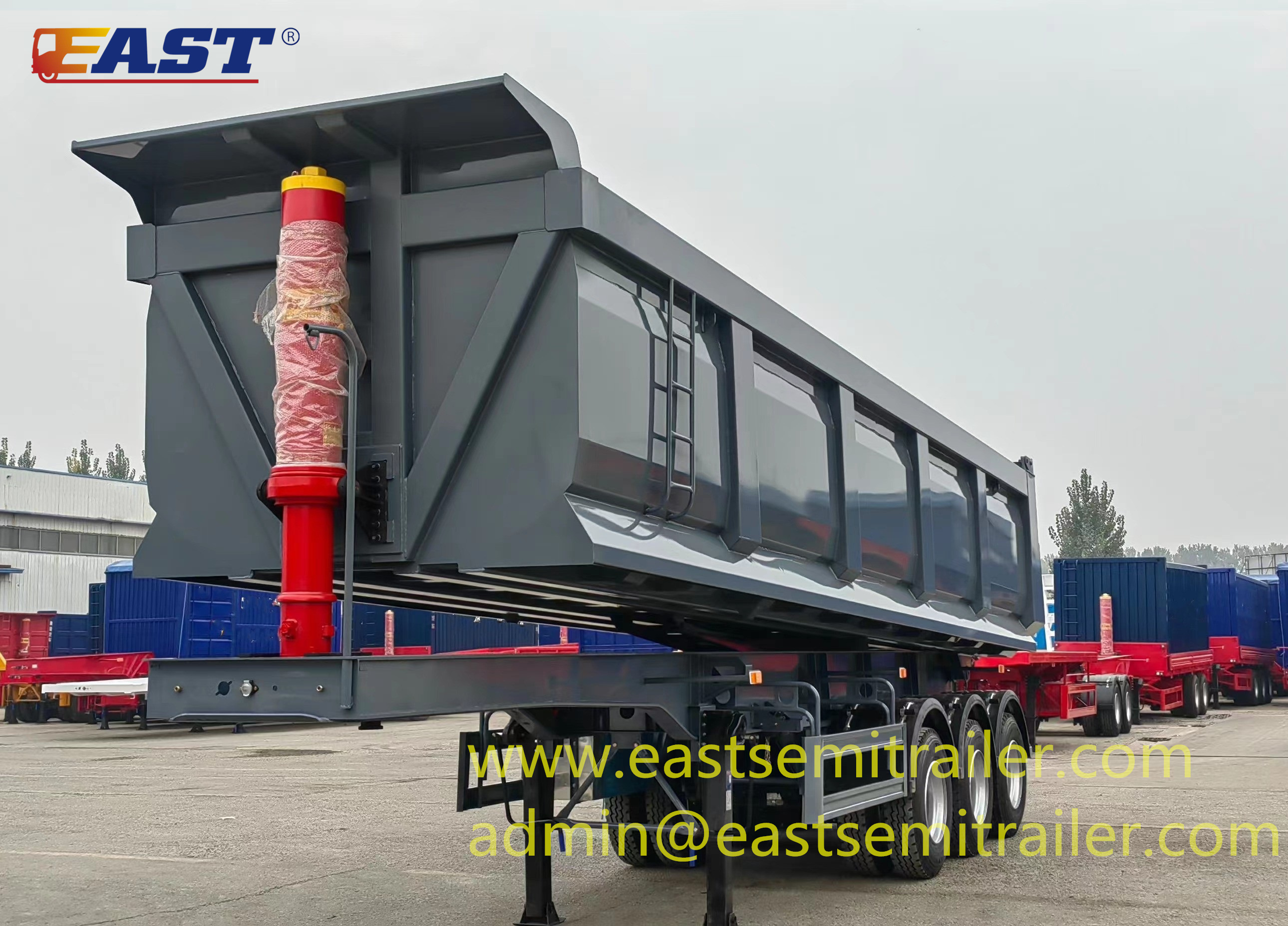 The toughest rear dump trailer