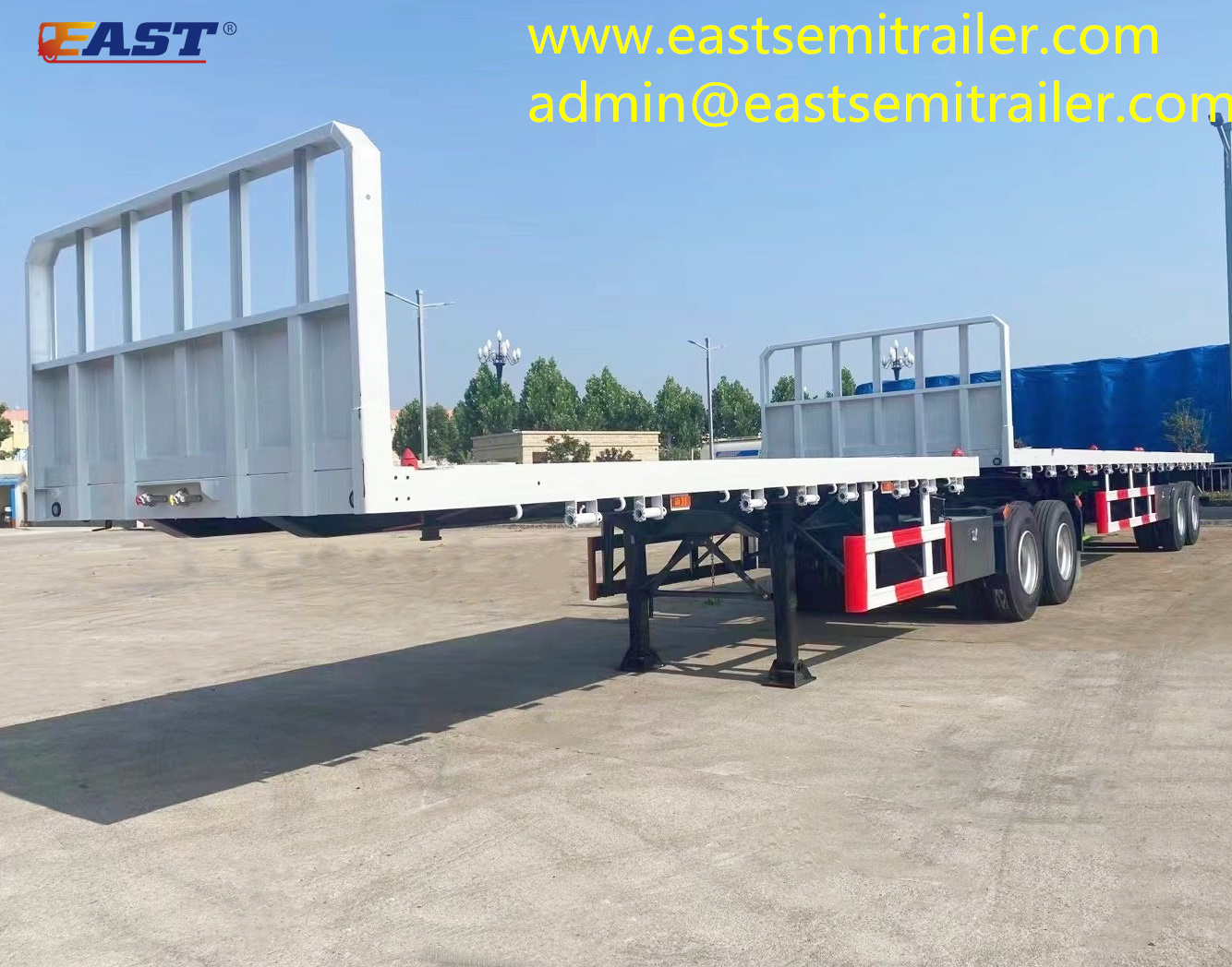 Tandem Flatbed Trailer