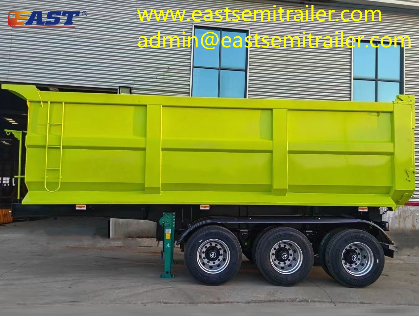 Latest product-rear dump trailer