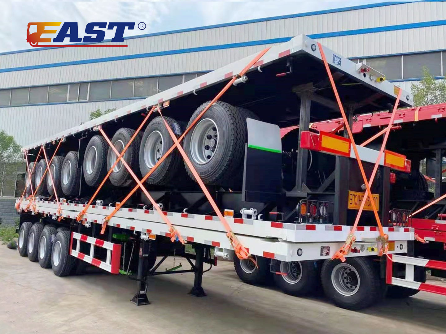 4 Axle 3 Axle Contai
