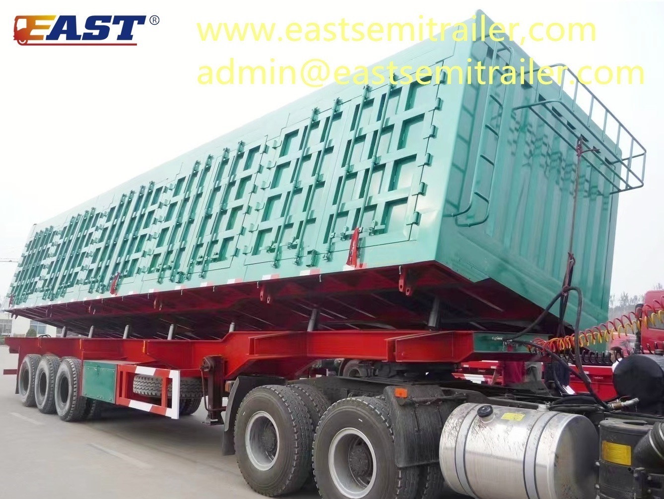 Side dump trailer/Rear dump trailer