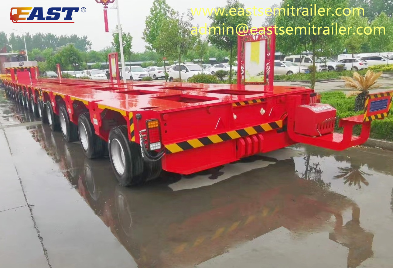 Production base for modular trailers and special vehicles