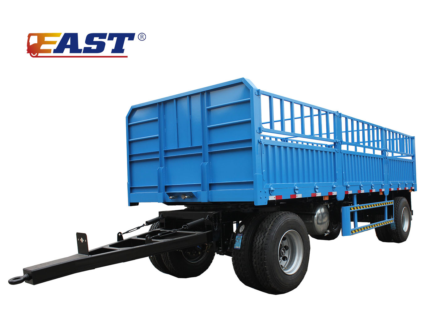 2 Axle Draw Bar Fence Cargo Trailer