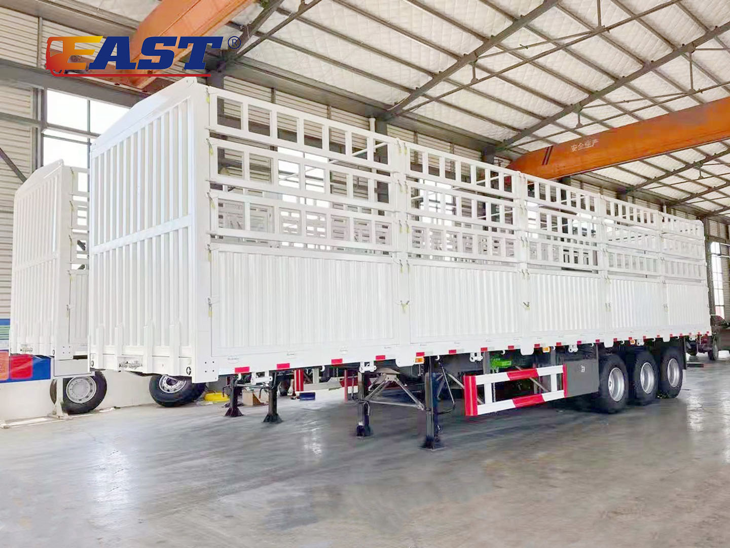 Bulk Cargo Transport Fence Semi Trailer