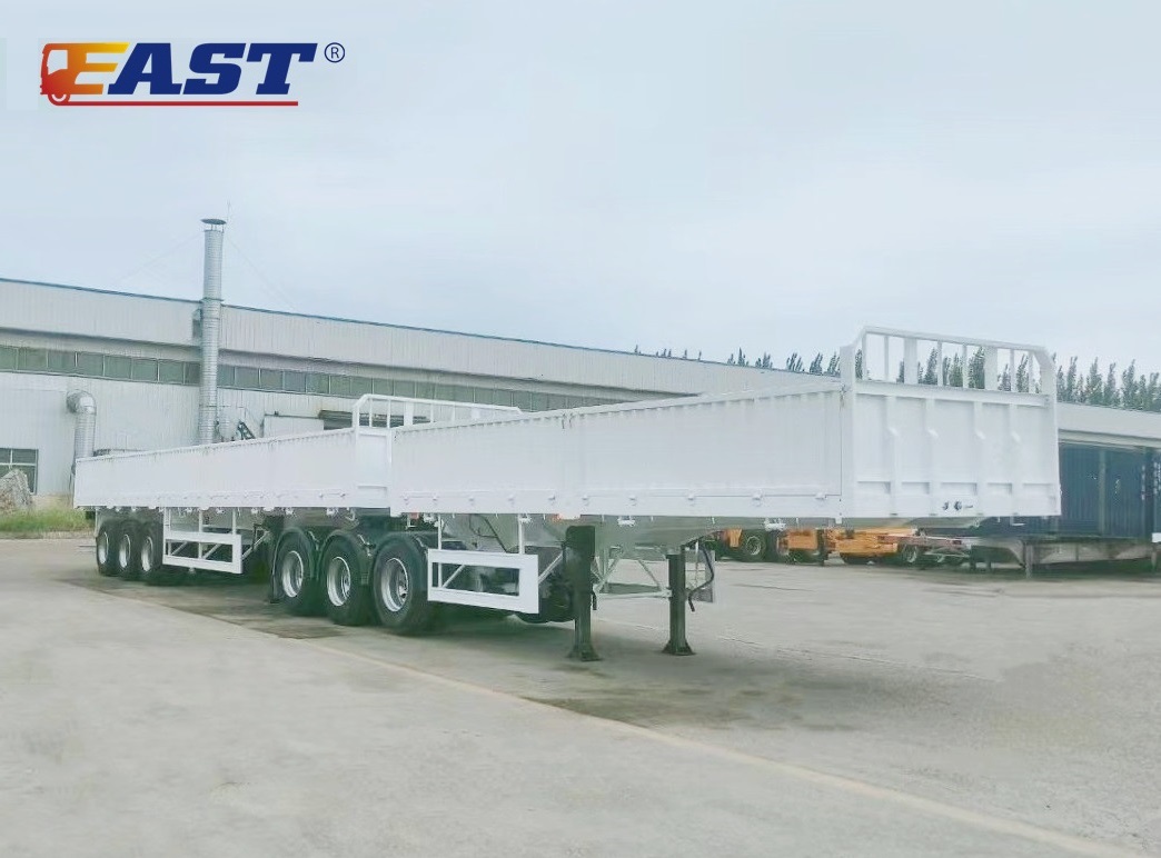Tandem sidewall semi-trailer