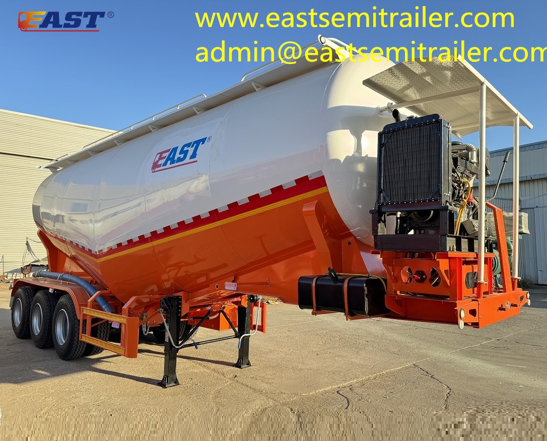 3 Axle Bulk Cement Tanker For Sale In Dominica