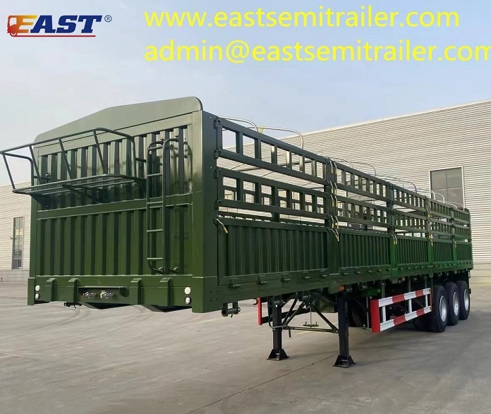 New Bulk Cargo Transport Fence Semi Trailer