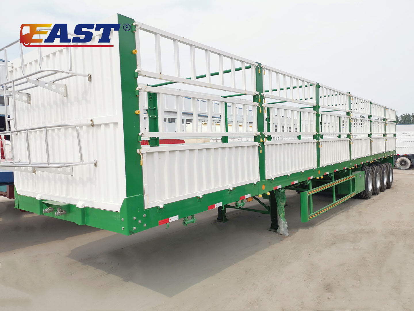 4 Axle Fence Trailer