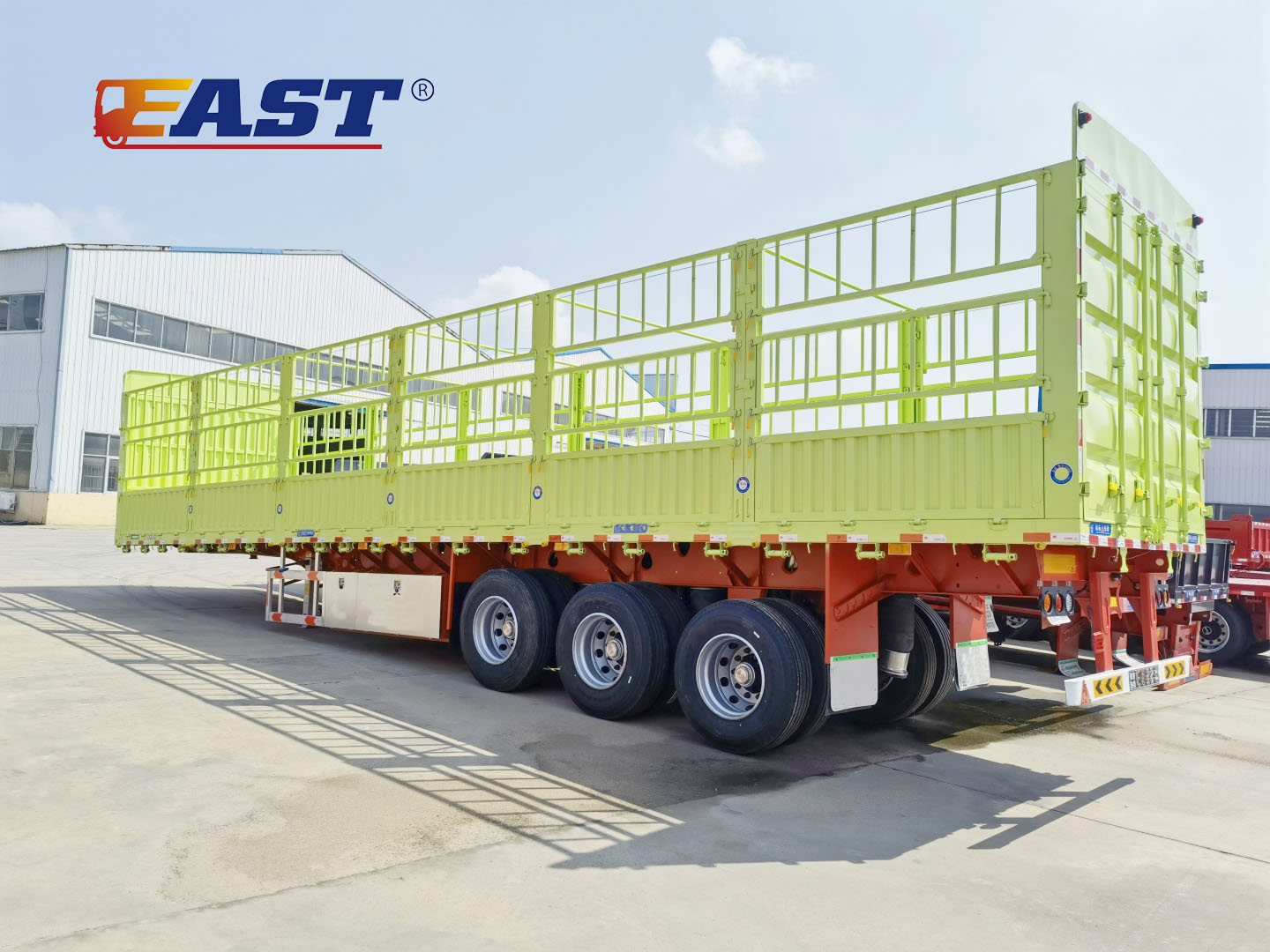 3 Axle Fence Semi Trailer
