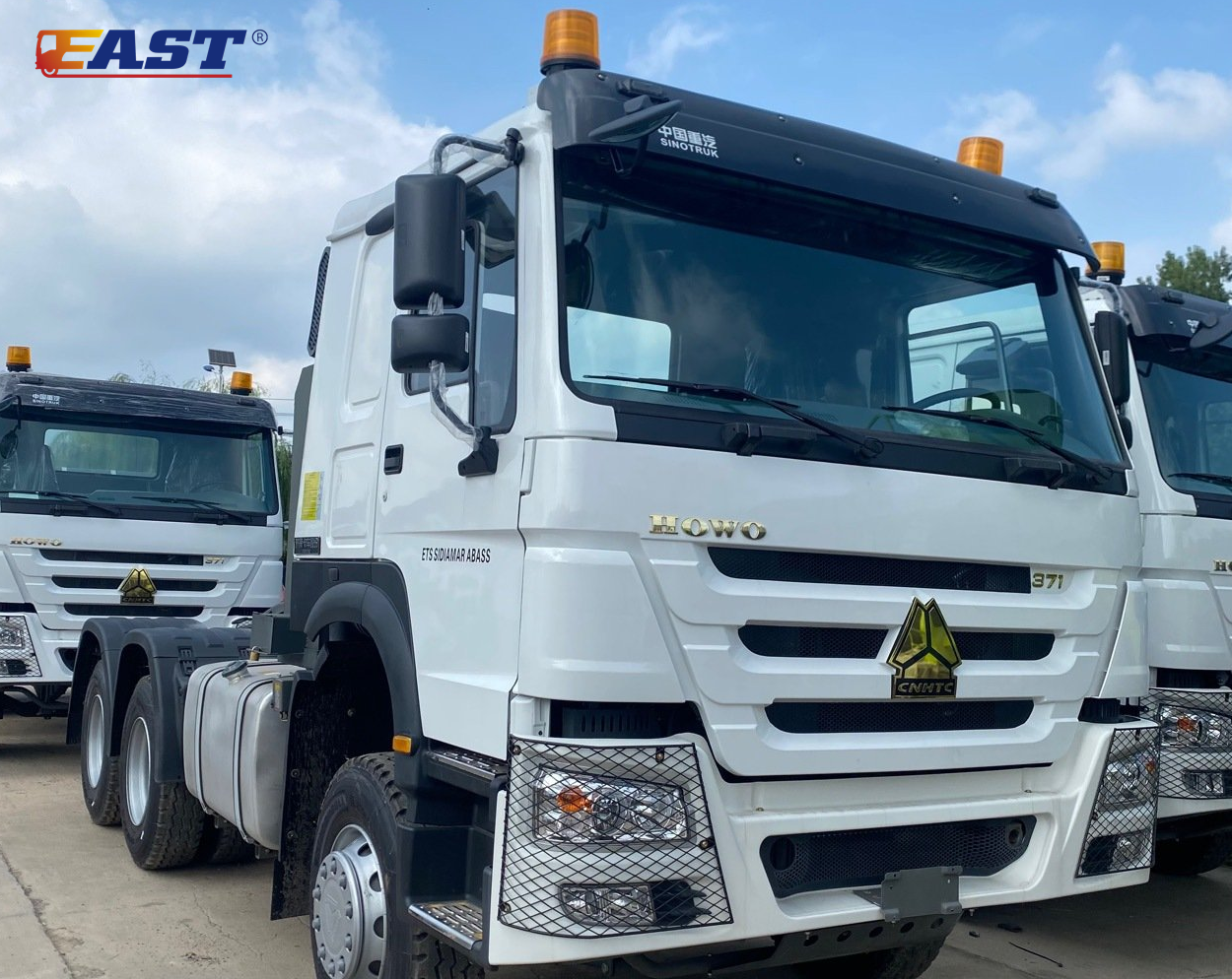HOWO 6X4 used tractor truck