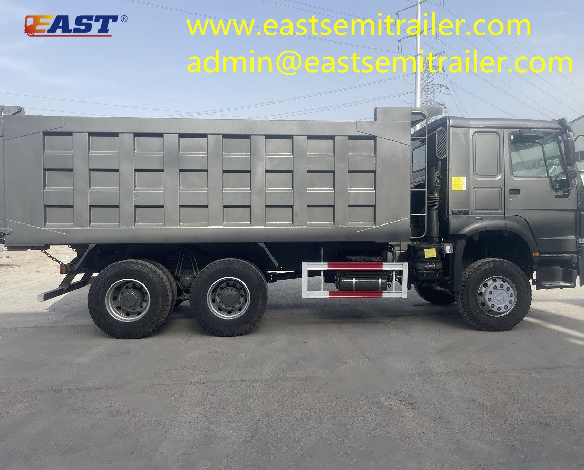 Euro II 371 HP HOWO 6X4 Dump Truck